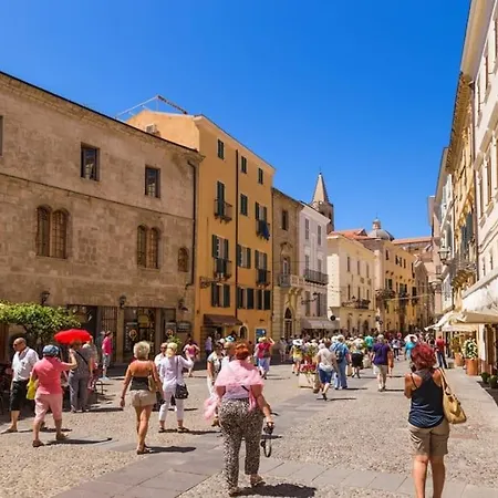 Piazza Civica, Centro Storico Con Wi-fi E Aria Condizionata Alghero